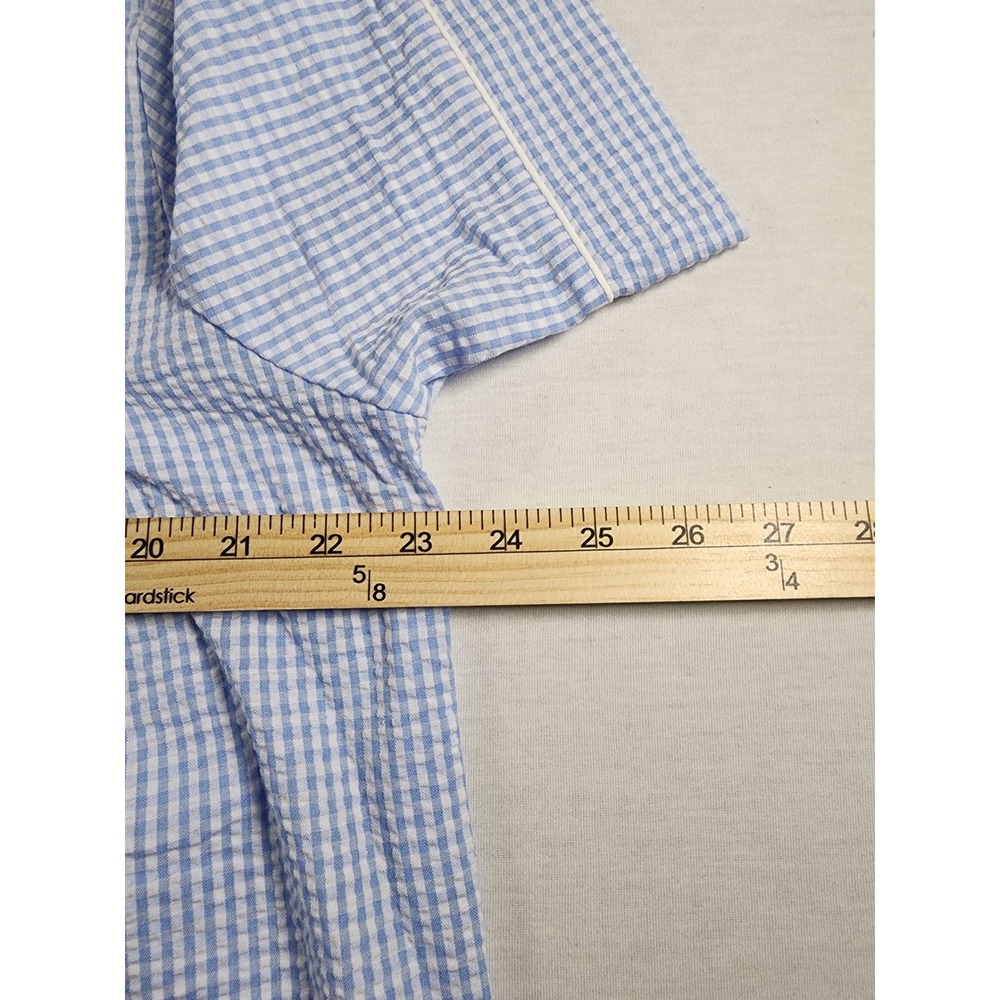 Miss Elaine Nightgown Midi Accessible Snap Front 2 Pack Size Large Grandma Core - Picture 11 of 13